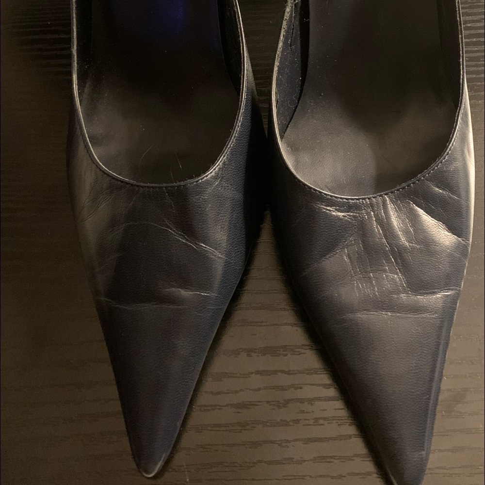 Nolan by Glory Black Heels